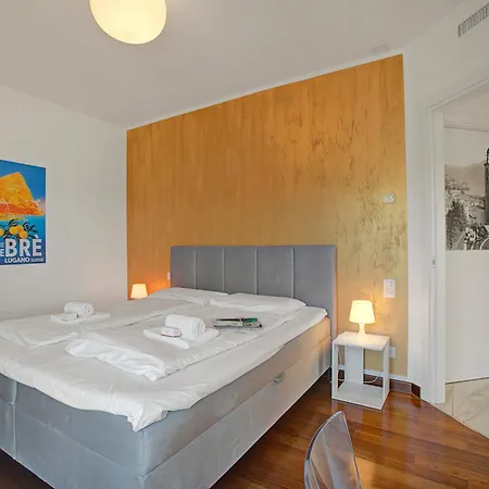 Apartment Attico Al Parco With Airconditioning - Happy Lugano